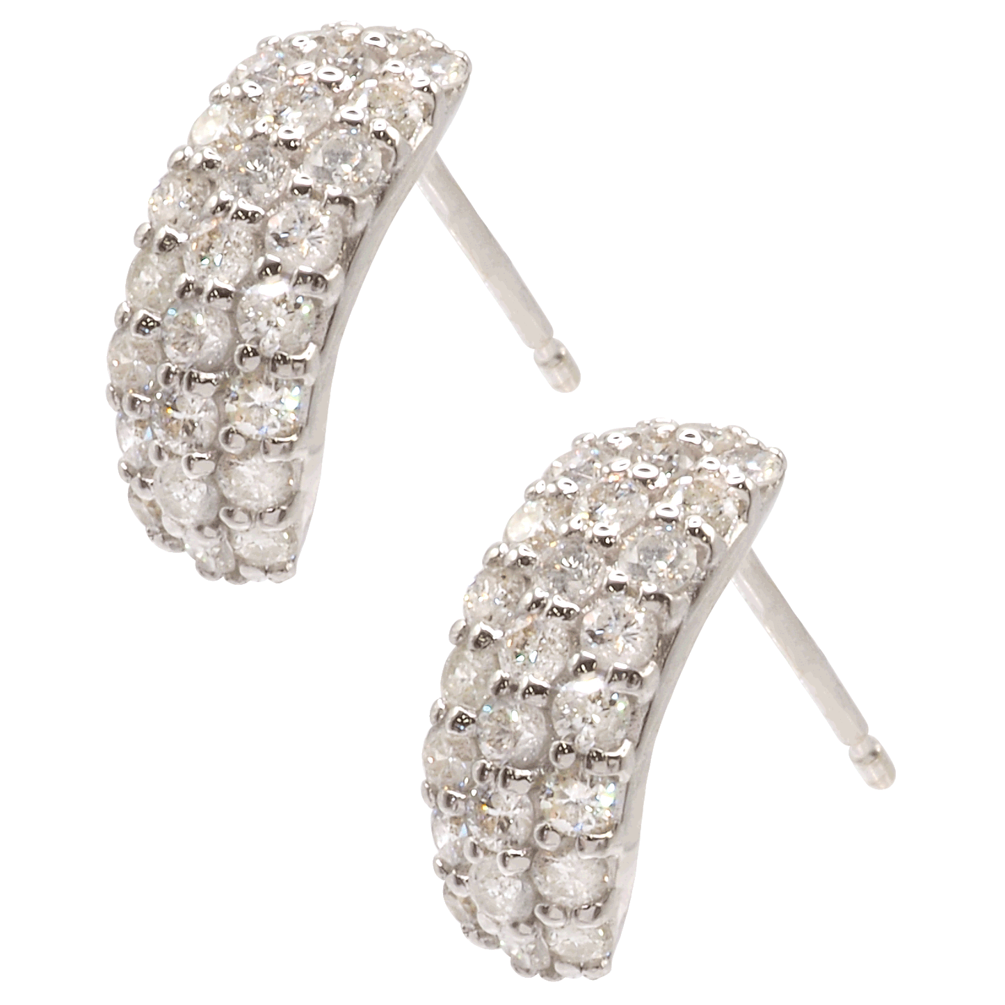 Diamond pave Earring