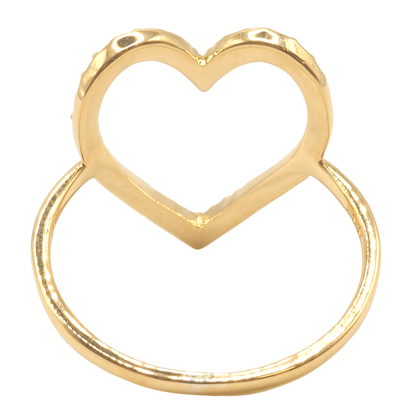 Diamond Heart Ring