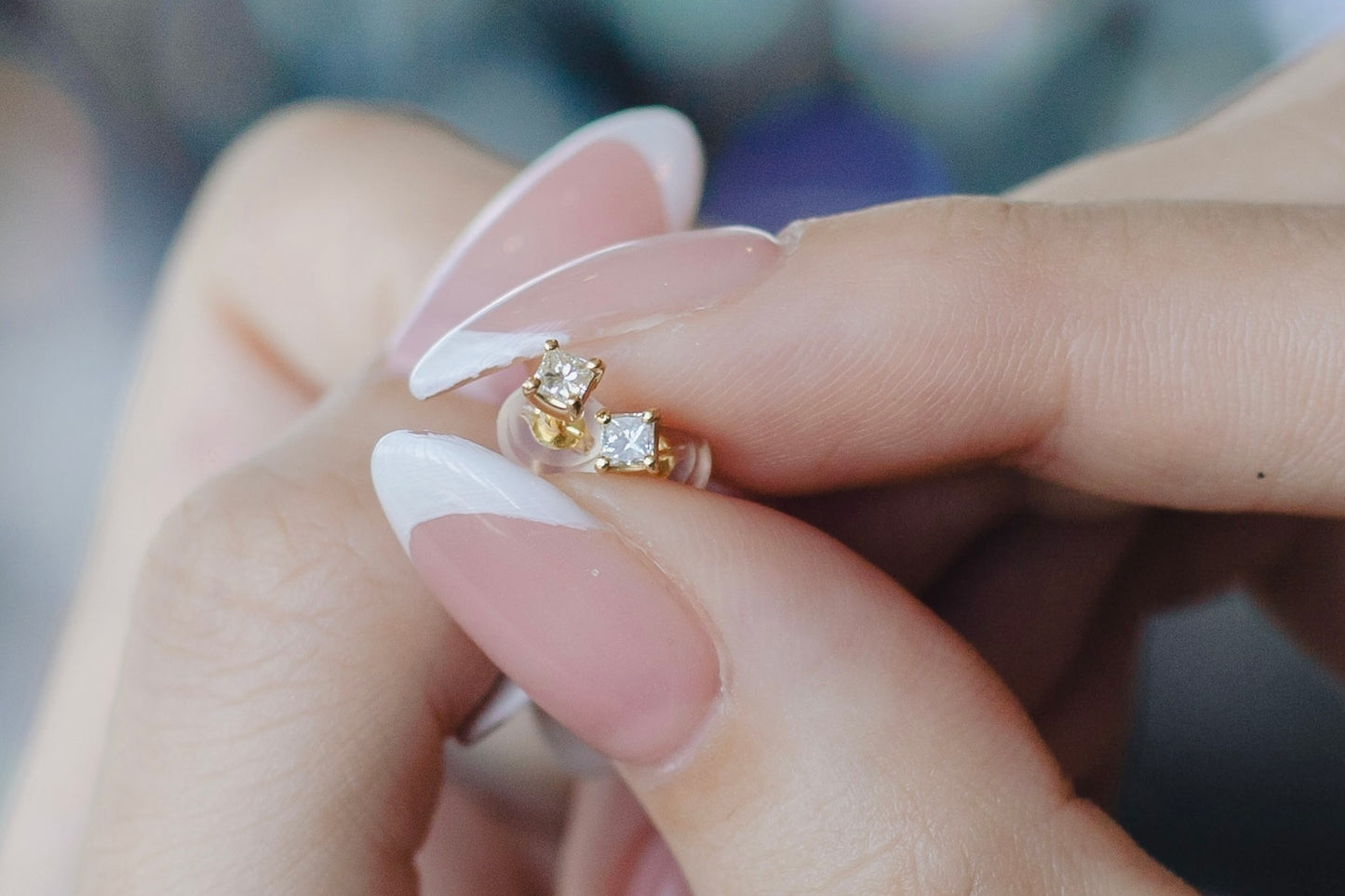 【先行販売】黒田真友香 Princess Diamond Earring K10YG