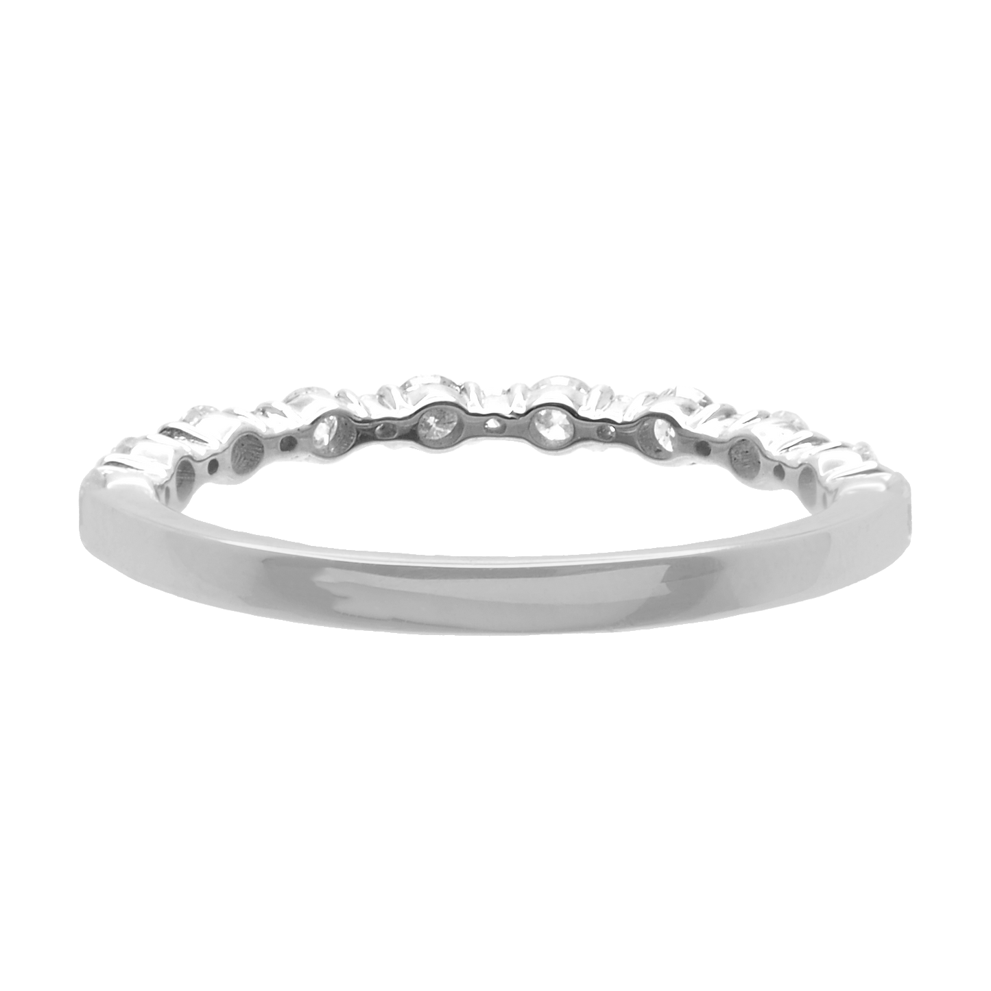 Diamond Row Stack Ring