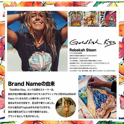 Goldfish Kiss ビーチサンダル