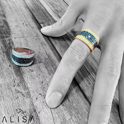 Black Diamond/Diamond Pave Men's Ring