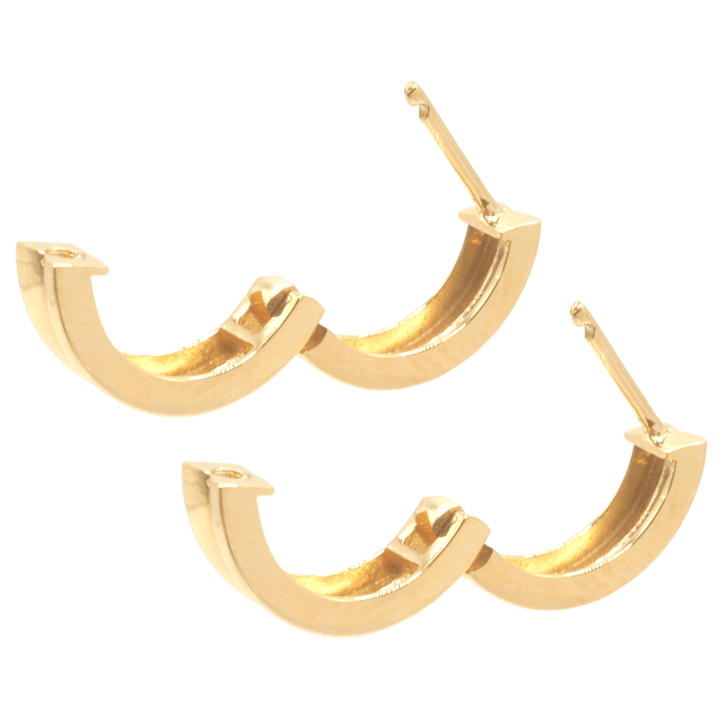 Bullion Hoop Earring