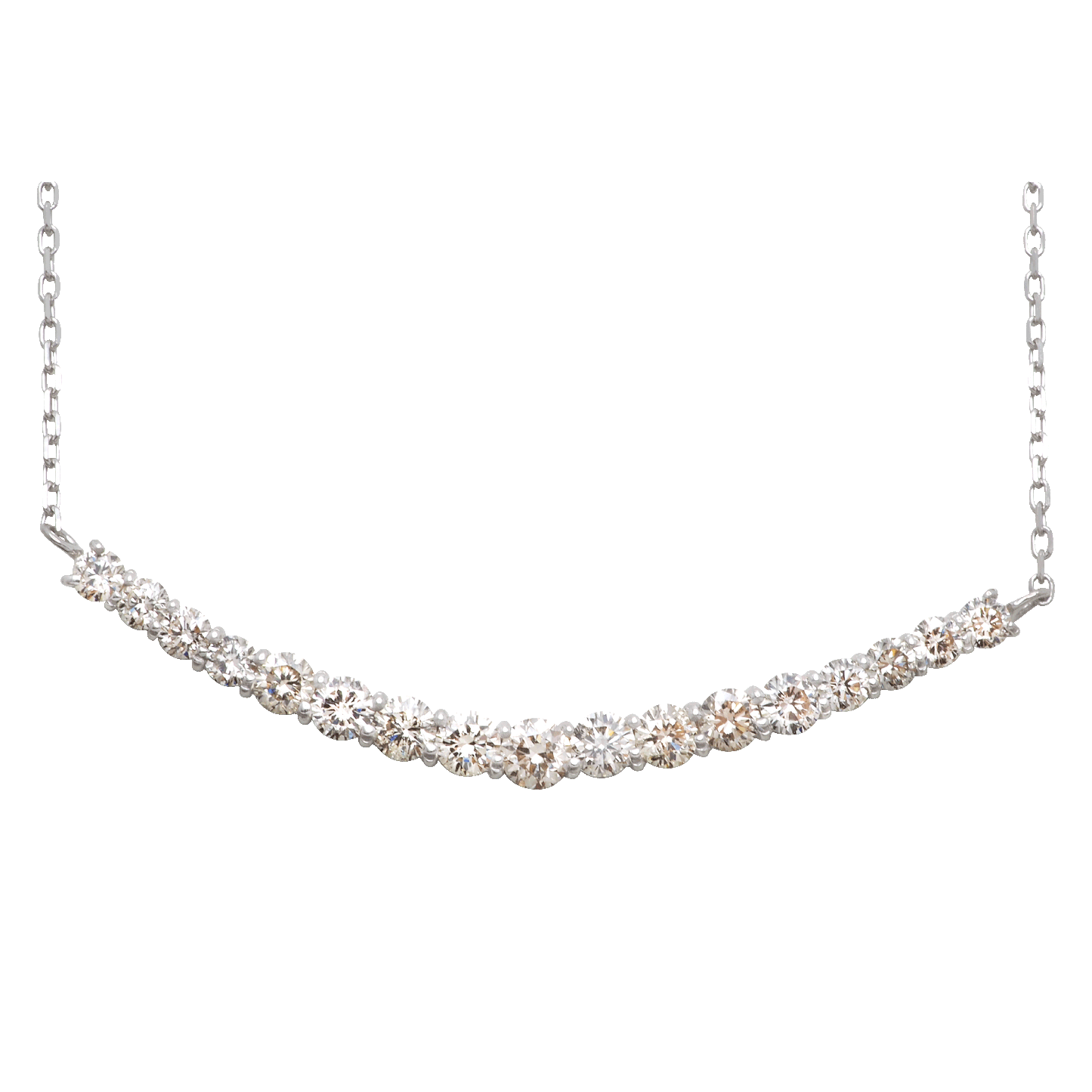 1.0ct Diamond Line Pendant