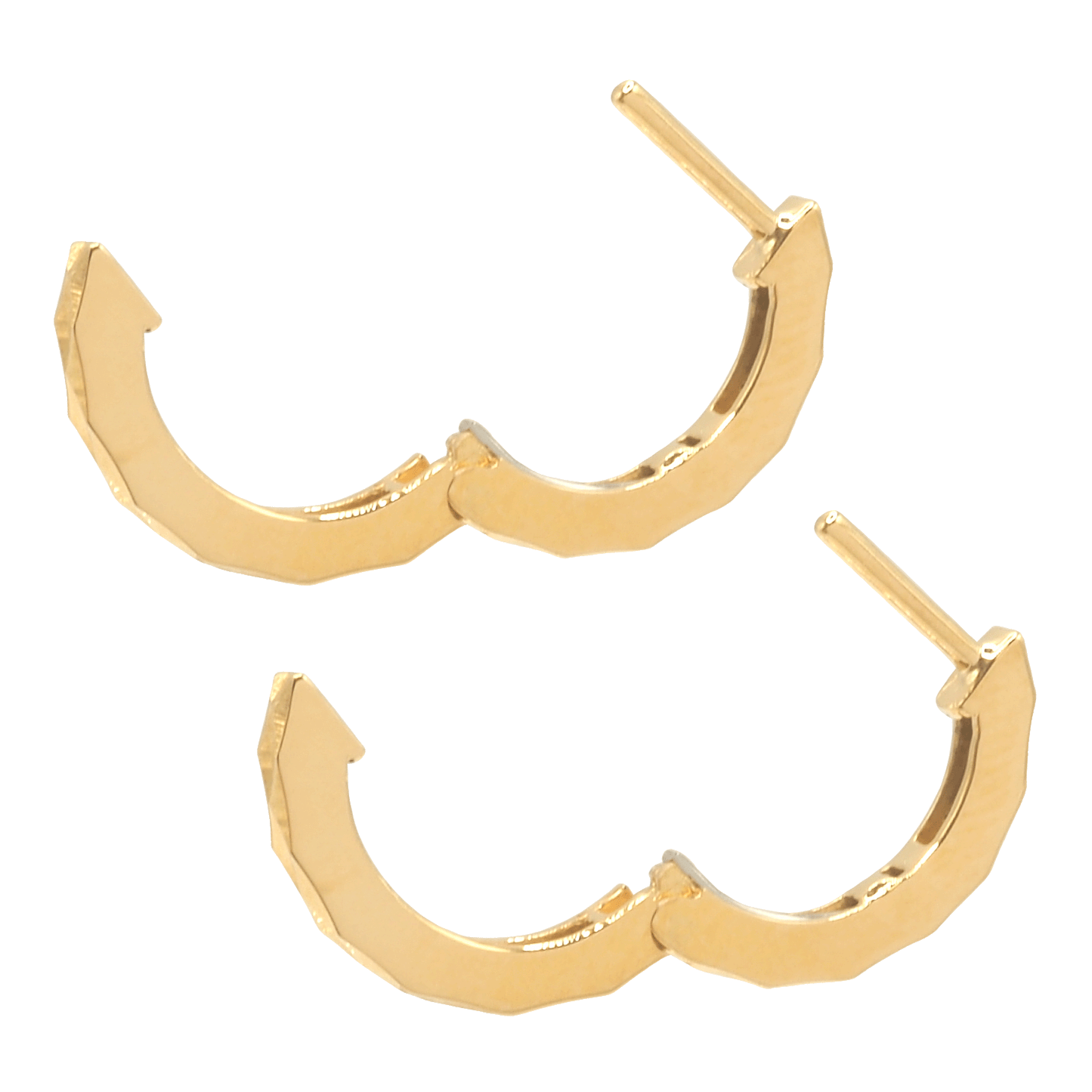 Bullion Cut Earring