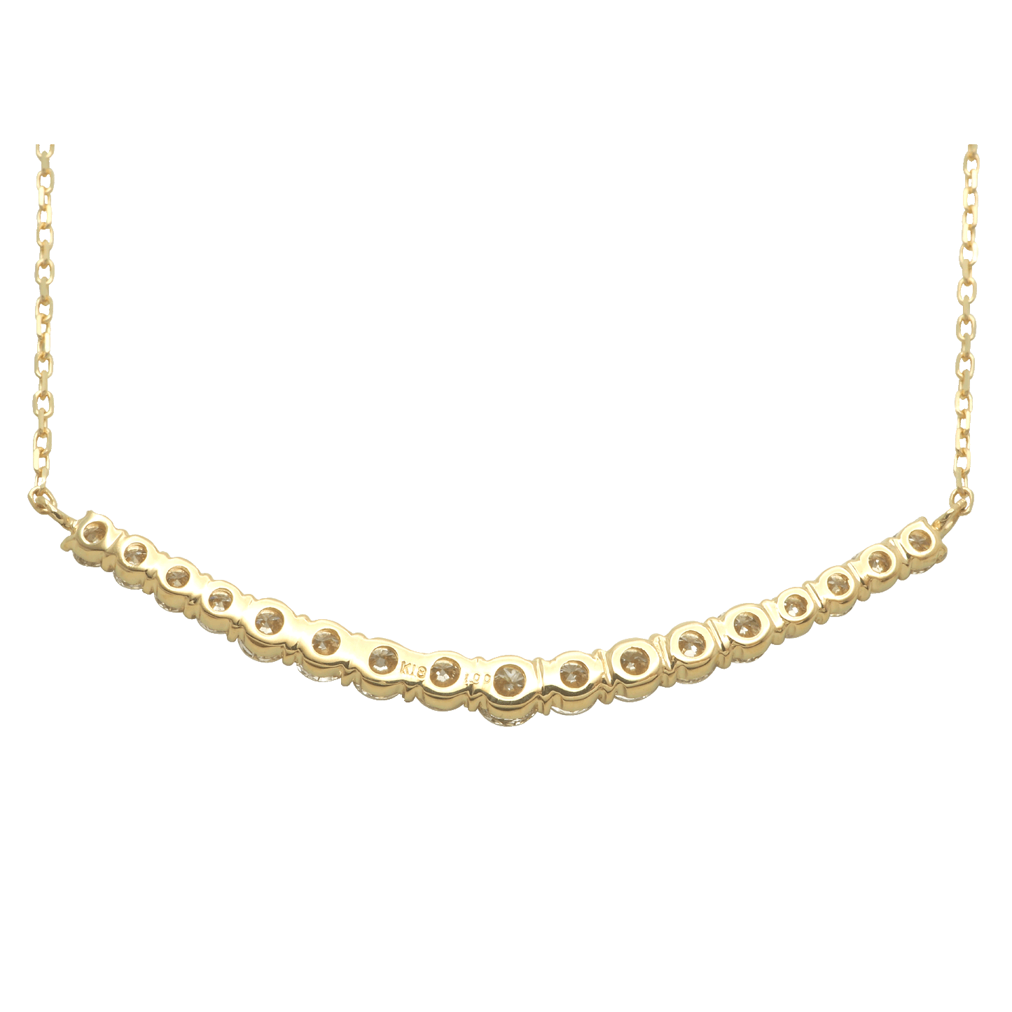 1.0ct Diamond Line Pendant