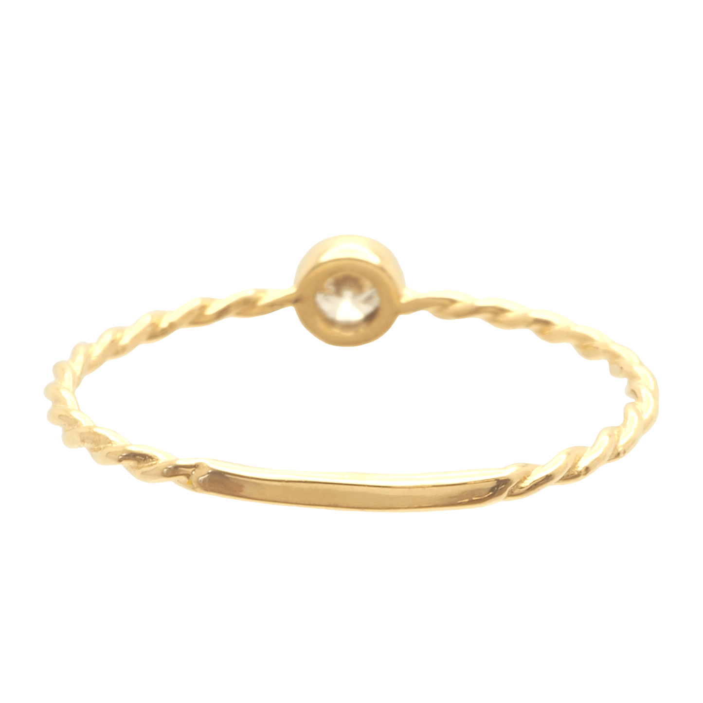 Milgrain Diamond Ring