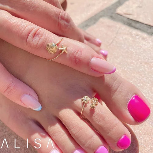 Starfish / Shell Toe Ring