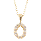 Diamond Number Pendants