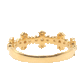 Diamond Closs Motif Ring