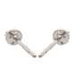 Diamond Round Earring