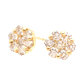 Diamond Flower Earring