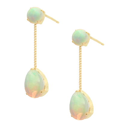 Opal Swing Earring