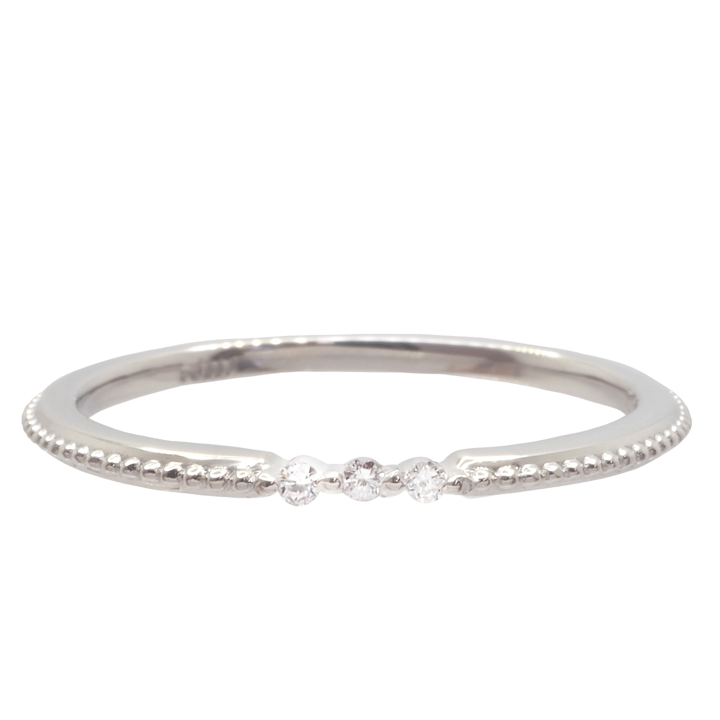 Melee Diamond Ring