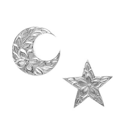 Star&Moon Hawaiian Earring