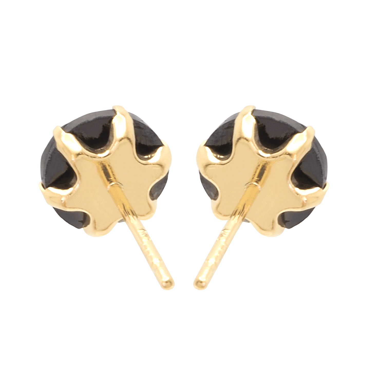 Black Diamond Stud Earring