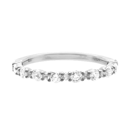 Diamond Row Stack Ring