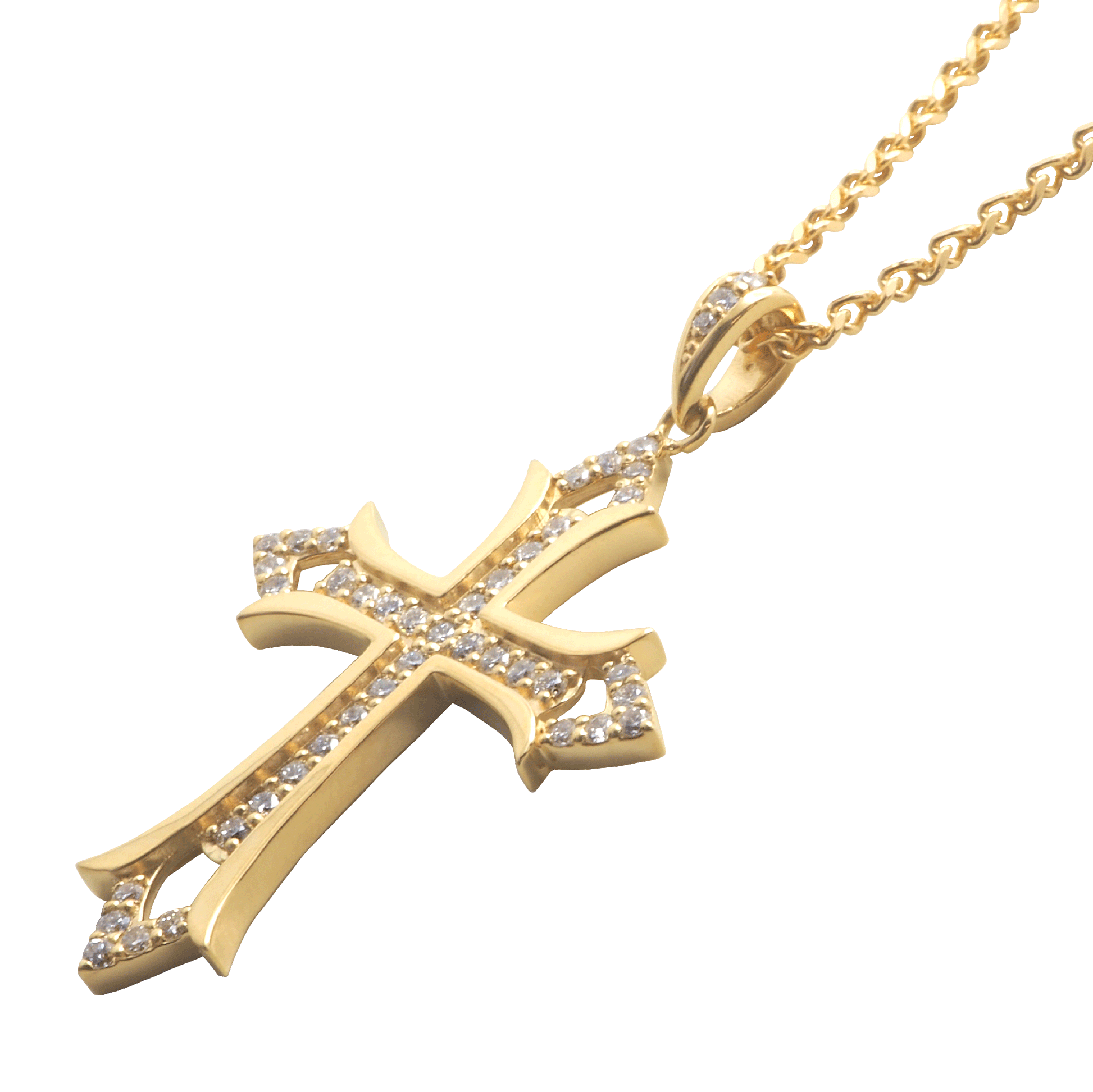 Diamond Cross Pendant – alisaonline